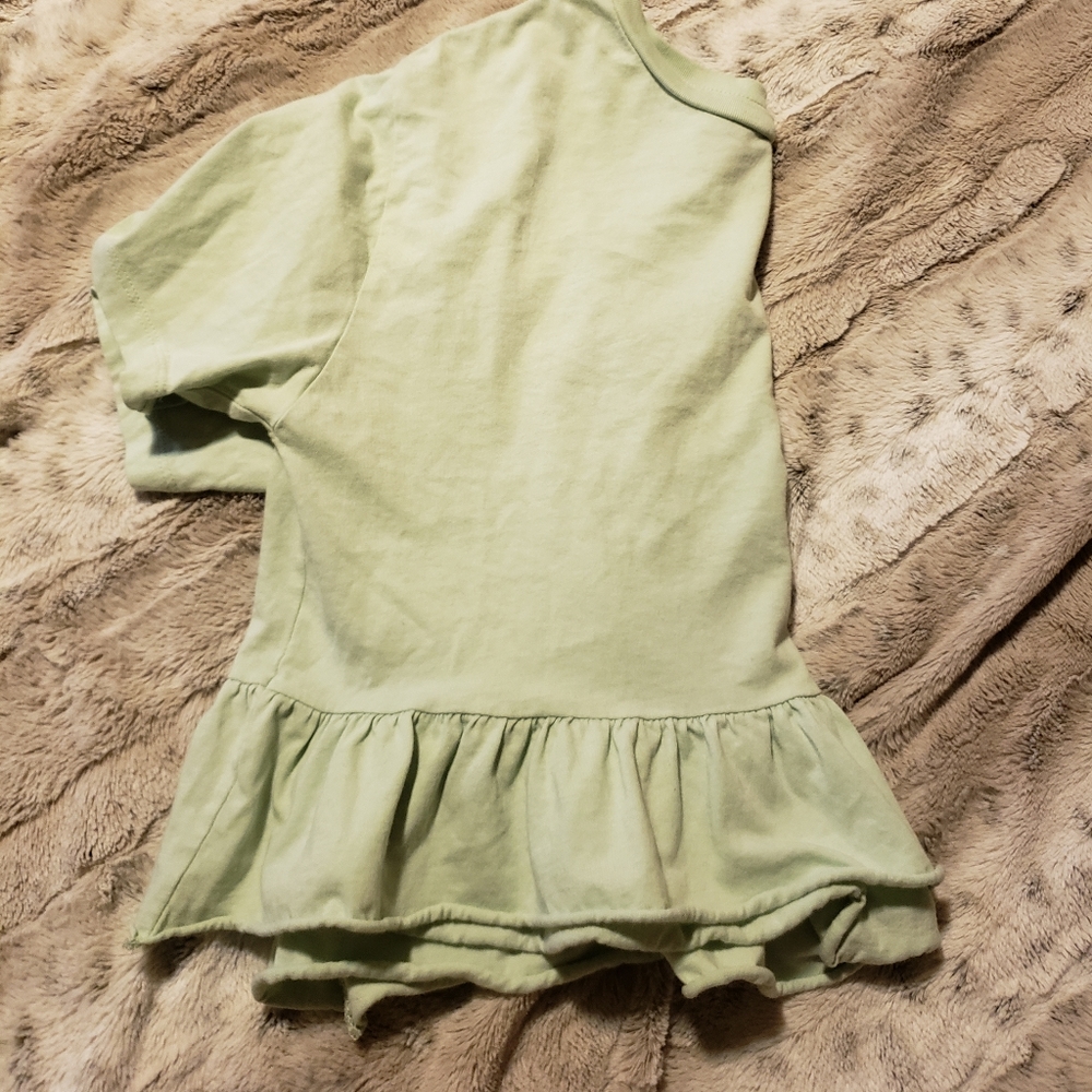 Wild fable green oversized crop top